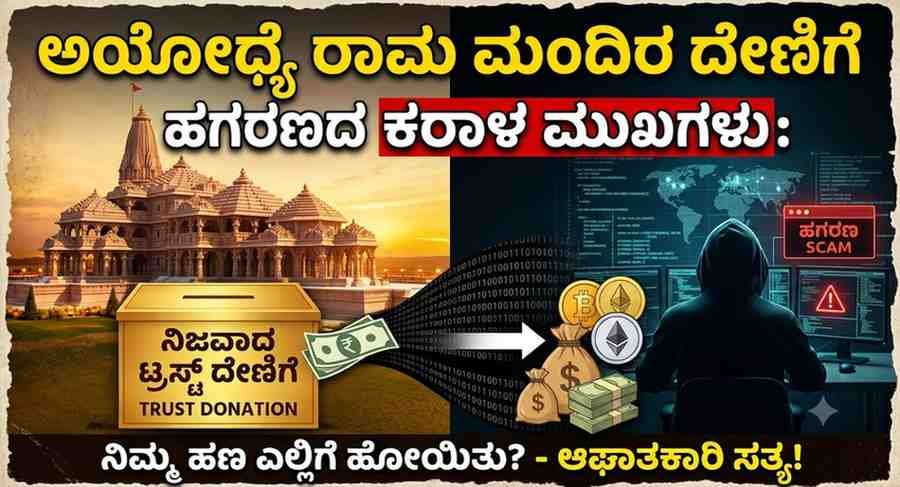 ಅಯೋಧ್ಯೆ ರಾಮ ಮಂದಿರದ ದೇಣಿಗೆ ಹಗರಣದ ಕರಾಳ ಮುಖಗಳು
